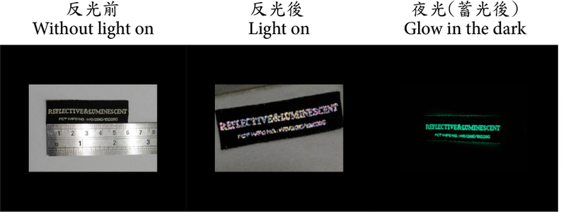  Reflective Luminous weaving label